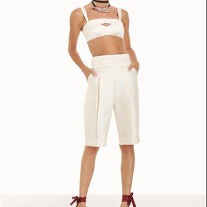 Zimmermann  Dancer Wool & Silk Bermuda Shorts